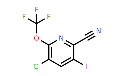 5-Chloro-2-cyano-3-iodo-6-(trifluoromethoxy)pyridine