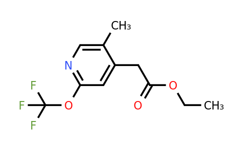1804548-40-0 | Ethyl 5-methyl-2-(trifluoromethoxy)pyridine-4-acetate