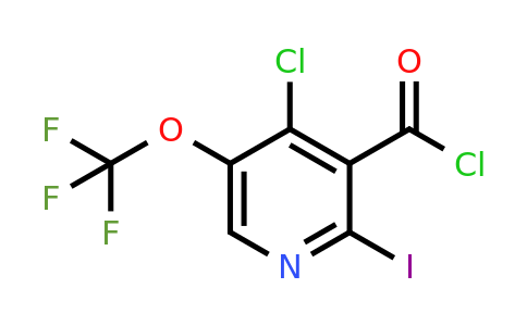 4-Chloro-2-iodo-5-(trifluoromethoxy)pyridine-3-carbonyl chloride