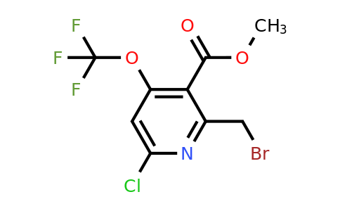 1804553-99-8 | Methyl 2-(bromomethyl)-6-chloro-4-(trifluoromethoxy)pyridine-3-carboxylate