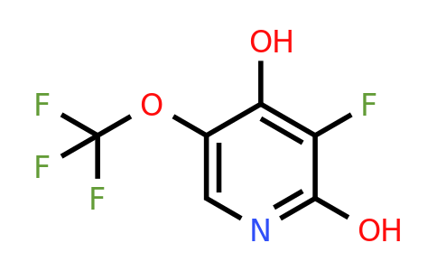 2,4-Dihydroxy-3-fluoro-5-(trifluoromethoxy)pyridine