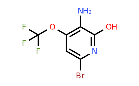 1804572-15-3 | 3-Amino-6-bromo-2-hydroxy-4-(trifluoromethoxy)pyridine