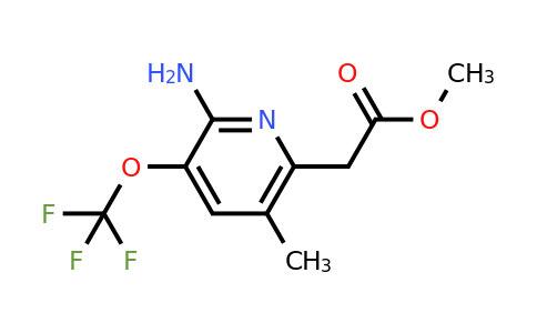 1804575-87-8 | Methyl 2-amino-5-methyl-3-(trifluoromethoxy)pyridine-6-acetate
