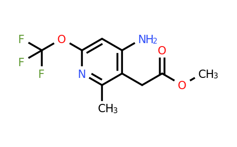 1804575-91-4 | Methyl 4-amino-2-methyl-6-(trifluoromethoxy)pyridine-3-acetate