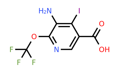 1804577-92-1 | 3-Amino-4-iodo-2-(trifluoromethoxy)pyridine-5-carboxylic acid