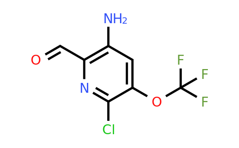 1804586-22-8 | 5-Amino-2-chloro-3-(trifluoromethoxy)pyridine-6-carboxaldehyde