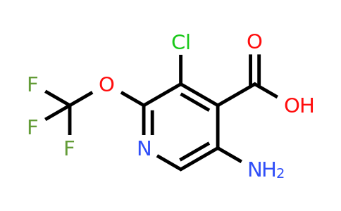 5-Amino-3-chloro-2-(trifluoromethoxy)pyridine-4-carboxylic acid