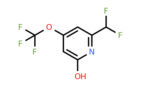 2-(Difluoromethyl)-6-hydroxy-4-(trifluoromethoxy)pyridine