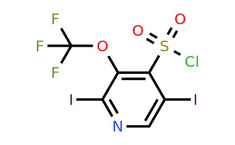 1804598-26-2 | 2,5-Diiodo-3-(trifluoromethoxy)pyridine-4-sulfonyl chloride