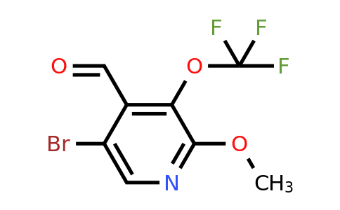 1804599-80-1 | 5-Bromo-2-methoxy-3-(trifluoromethoxy)pyridine-4-carboxaldehyde