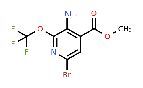 1804605-35-3 | Methyl 3-amino-6-bromo-2-(trifluoromethoxy)pyridine-4-carboxylate