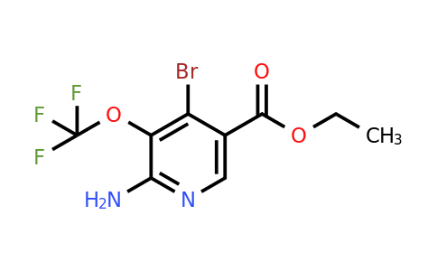 1804605-39-7 | Ethyl 2-amino-4-bromo-3-(trifluoromethoxy)pyridine-5-carboxylate