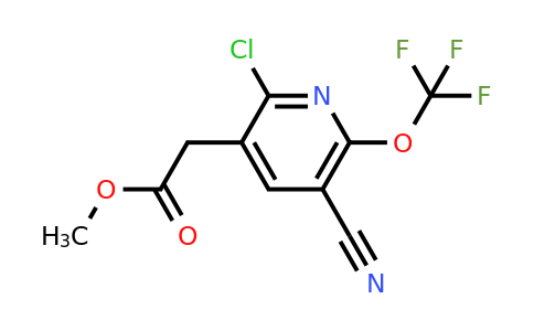 1804608-74-9 | Methyl 2-chloro-5-cyano-6-(trifluoromethoxy)pyridine-3-acetate