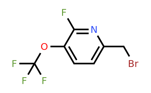 1804611-99-1 | 6-(Bromomethyl)-2-fluoro-3-(trifluoromethoxy)pyridine