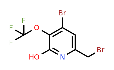 1804626-85-4 | 4-Bromo-6-(bromomethyl)-2-hydroxy-3-(trifluoromethoxy)pyridine
