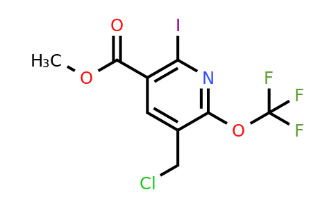 1804633-83-7 | Methyl 3-(chloromethyl)-6-iodo-2-(trifluoromethoxy)pyridine-5-carboxylate