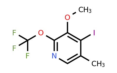 4-Iodo-3-methoxy-5-methyl-2-(trifluoromethoxy)pyridine