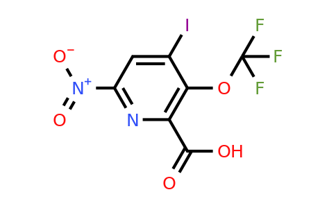 4-Iodo-6-nitro-3-(trifluoromethoxy)pyridine-2-carboxylic acid