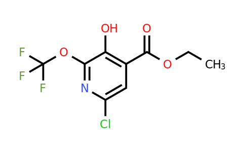 1804662-47-2 | Ethyl 6-chloro-3-hydroxy-2-(trifluoromethoxy)pyridine-4-carboxylate