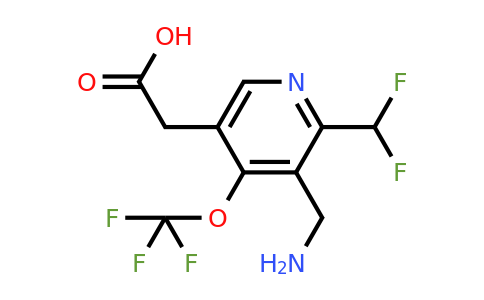 3-(Aminomethyl)-2-(difluoromethyl)-4-(trifluoromethoxy)pyridine-5-acetic acid