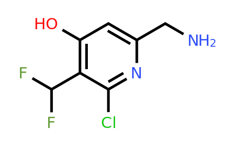 1804672-47-6 | 6-(Aminomethyl)-2-chloro-3-(difluoromethyl)-4-hydroxypyridine