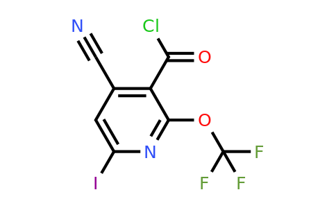 4-Cyano-6-iodo-2-(trifluoromethoxy)pyridine-3-carbonyl chloride