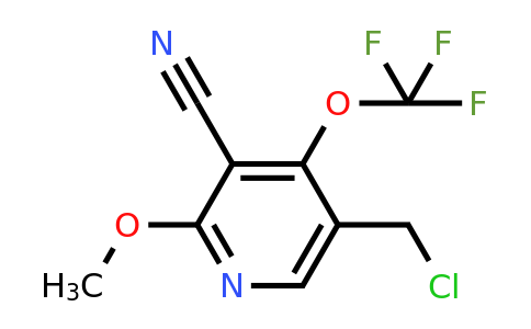 5-(Chloromethyl)-3-cyano-2-methoxy-4-(trifluoromethoxy)pyridine