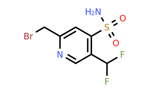 1804698-33-6 | 2-(Bromomethyl)-5-(difluoromethyl)pyridine-4-sulfonamide