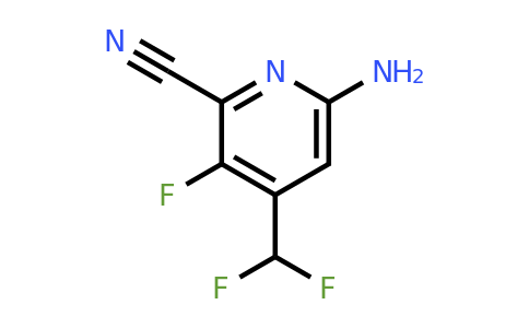 1804698-49-4 | 6-Amino-2-cyano-4-(difluoromethyl)-3-fluoropyridine