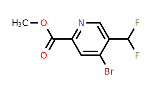 1804702-62-2 | Methyl 4-bromo-5-(difluoromethyl)pyridine-2-carboxylate
