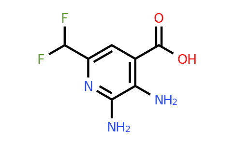 2,3-Diamino-6-(difluoromethyl)pyridine-4-carboxylic acid
