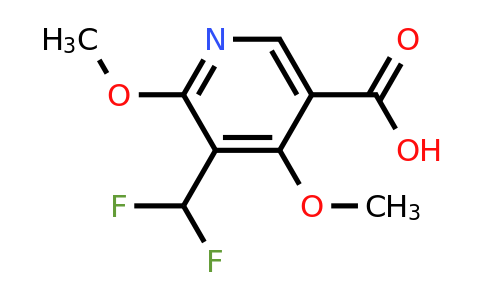 1804711-30-5 | 3-(Difluoromethyl)-2,4-dimethoxypyridine-5-carboxylic acid