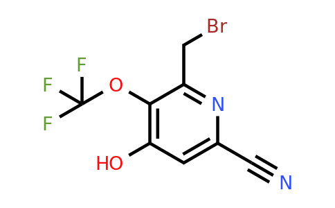2-(Bromomethyl)-6-cyano-4-hydroxy-3-(trifluoromethoxy)pyridine