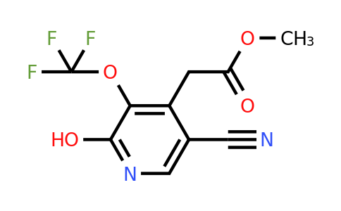 1804718-81-7 | Methyl 5-cyano-2-hydroxy-3-(trifluoromethoxy)pyridine-4-acetate