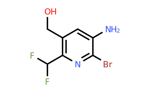 1804720-56-6 | 3-Amino-2-bromo-6-(difluoromethyl)pyridine-5-methanol