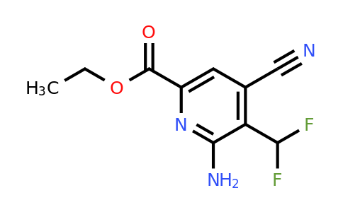 1804727-67-0 | Ethyl 2-amino-4-cyano-3-(difluoromethyl)pyridine-6-carboxylate