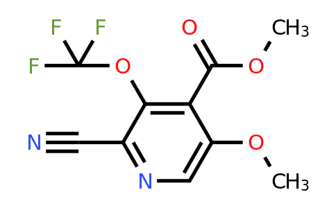1804729-53-0 | Methyl 2-cyano-5-methoxy-3-(trifluoromethoxy)pyridine-4-carboxylate