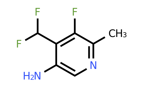 1804730-45-7 | 5-Amino-4-(difluoromethyl)-3-fluoro-2-methylpyridine