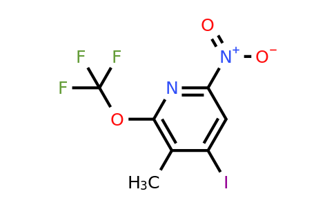 4-Iodo-3-methyl-6-nitro-2-(trifluoromethoxy)pyridine