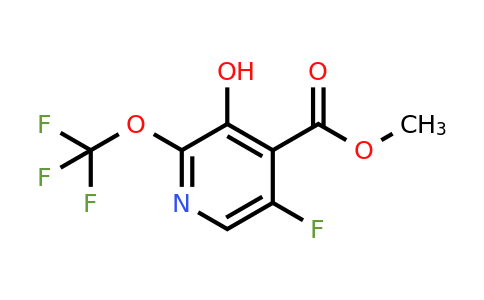 1804740-38-2 | Methyl 5-fluoro-3-hydroxy-2-(trifluoromethoxy)pyridine-4-carboxylate