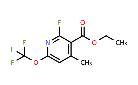 1804744-25-9 | Ethyl 2-fluoro-4-methyl-6-(trifluoromethoxy)pyridine-3-carboxylate
