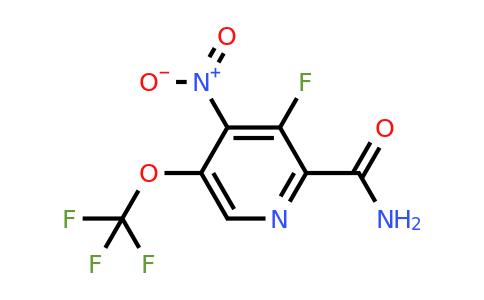 1804749-23-2 | 3-Fluoro-4-nitro-5-(trifluoromethoxy)pyridine-2-carboxamide