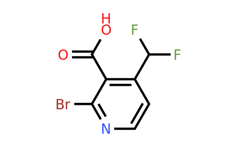 2-Bromo-4-(difluoromethyl)pyridine-3-carboxylic acid