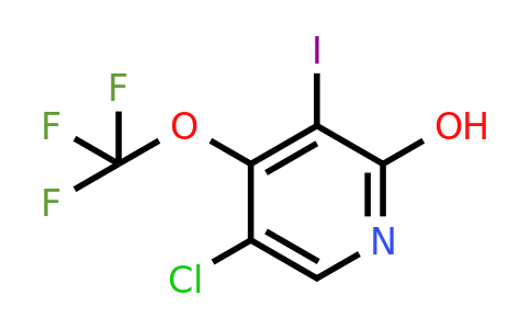 5-Chloro-2-hydroxy-3-iodo-4-(trifluoromethoxy)pyridine