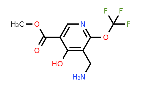 1804764-55-3 | Methyl 3-(aminomethyl)-4-hydroxy-2-(trifluoromethoxy)pyridine-5-carboxylate