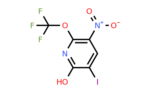 2-Hydroxy-3-iodo-5-nitro-6-(trifluoromethoxy)pyridine