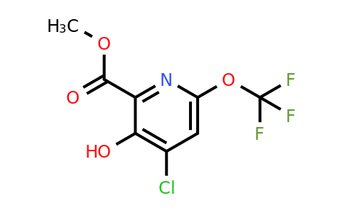 1804769-66-1 | Methyl 4-chloro-3-hydroxy-6-(trifluoromethoxy)pyridine-2-carboxylate