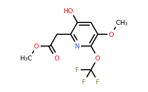 1804772-30-2 | Methyl 3-hydroxy-5-methoxy-6-(trifluoromethoxy)pyridine-2-acetate