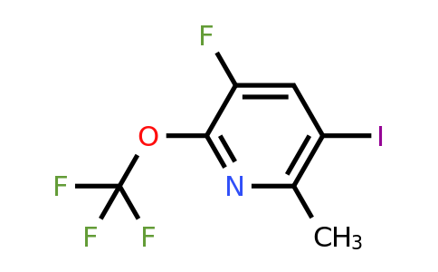 1804788-78-0 | 3-Fluoro-5-iodo-6-methyl-2-(trifluoromethoxy)pyridine