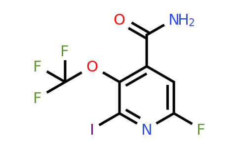 1804788-82-6 | 6-Fluoro-2-iodo-3-(trifluoromethoxy)pyridine-4-carboxamide
